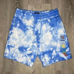 RipNDip Rip N Dip Tie Dye Embroidered Cat Sweat Shorts Athletic Mens Size Small